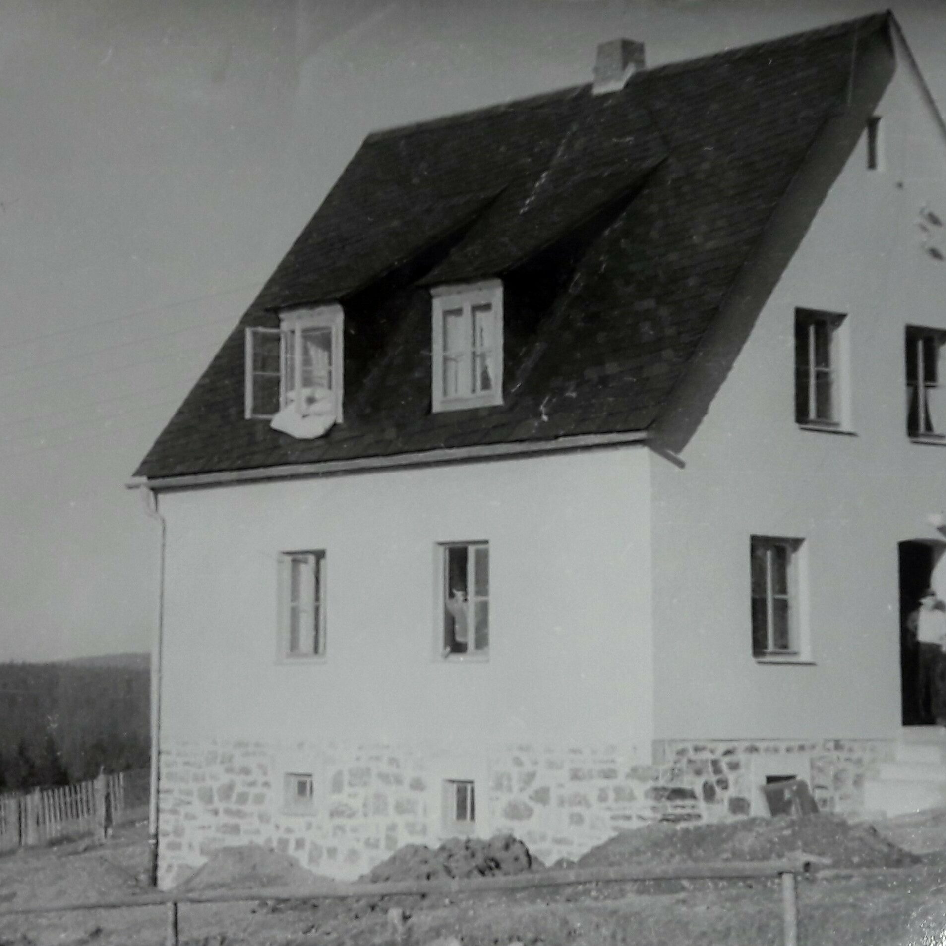 Eigentumshaus in Tschirn 1952